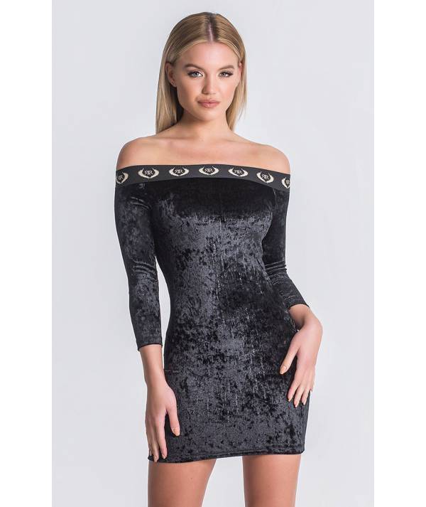 VESTIDO RR CUELLO BARCO