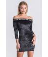 VESTIDO RR CUELLO BARCO