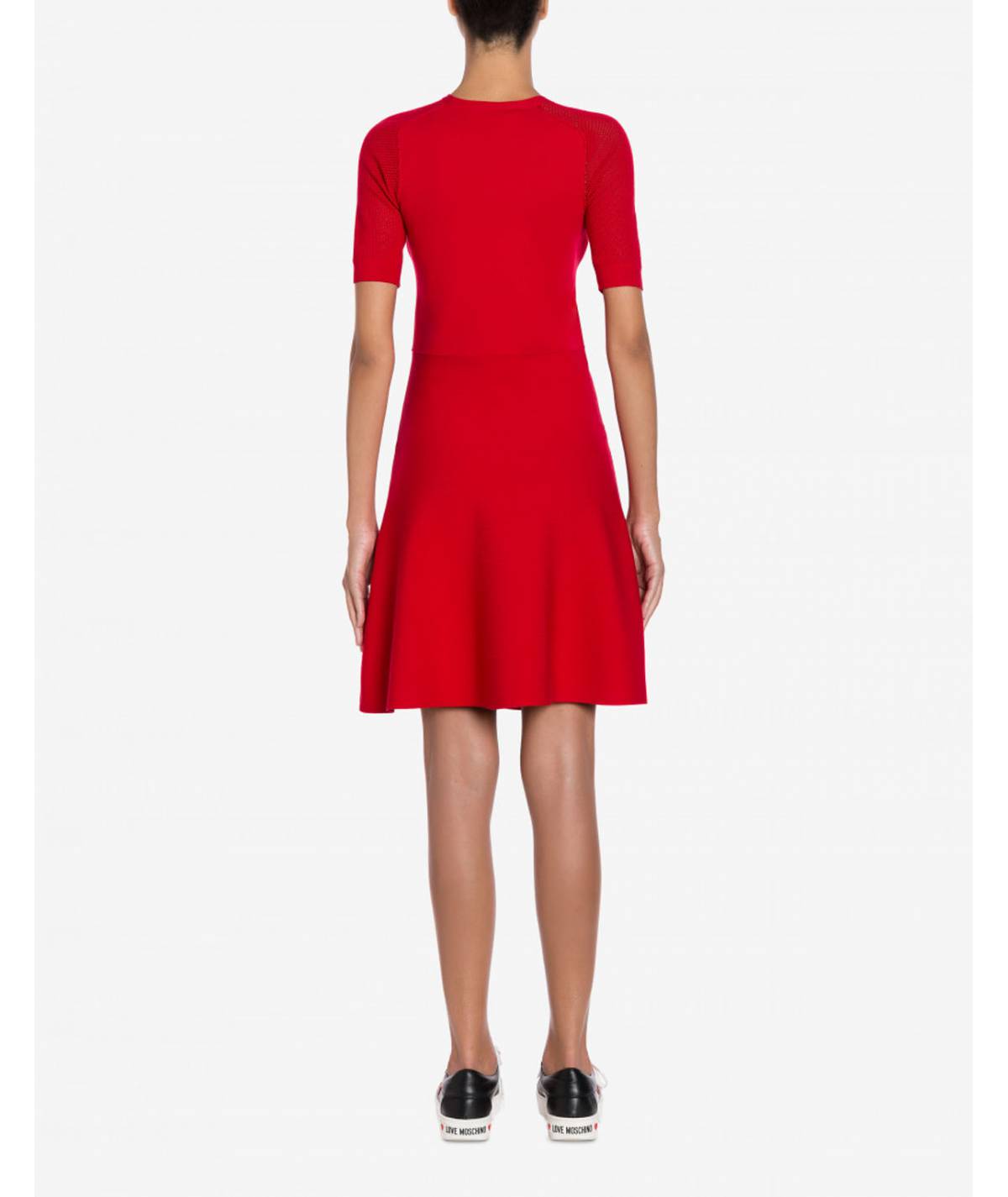 VESTIDO MOSCHINO RETE LOGO