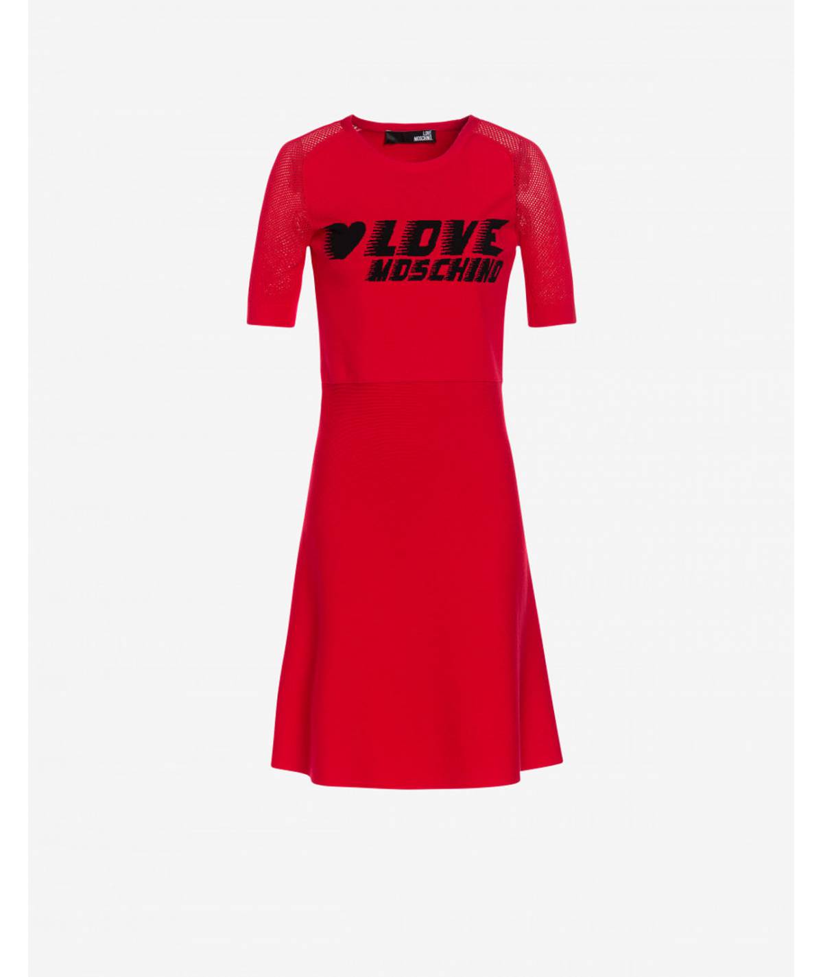 VESTIDO MOSCHINO RETE LOGO