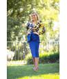 BODY MB ESTAMCRUZADO C.OCRE/AZUL