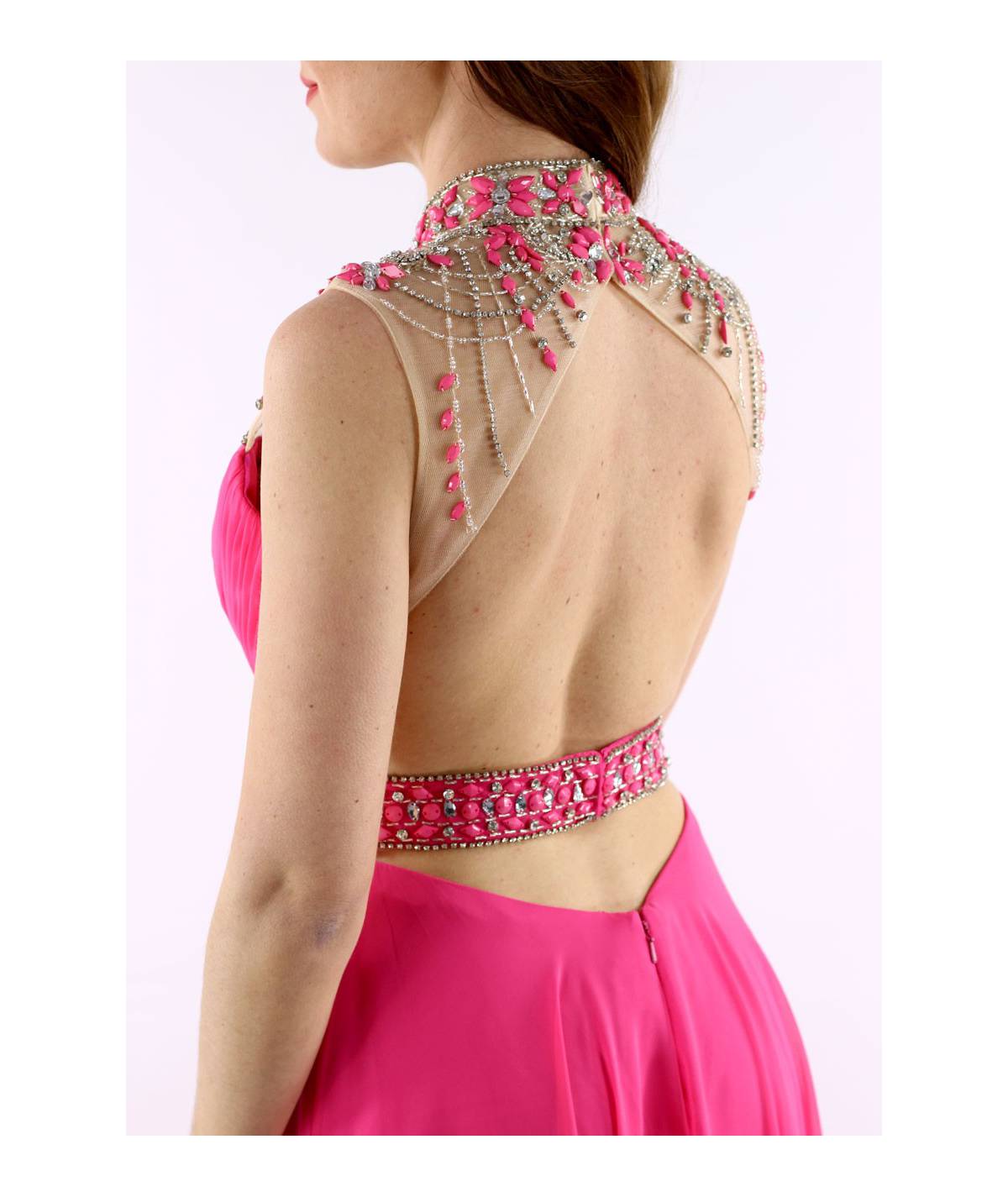 VESTIDO JORA COLLAR DIAMONDS