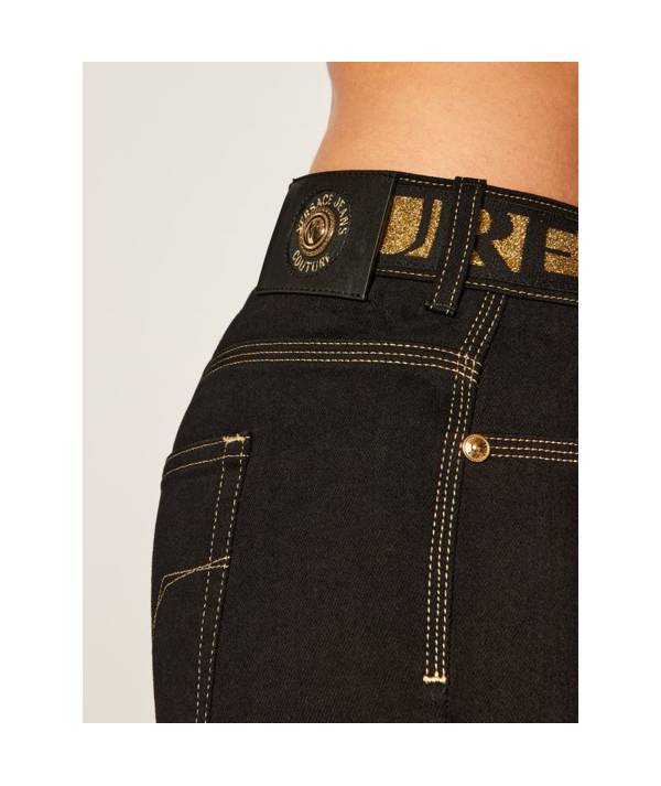 JEANS VERSACE LOGO CINTURA