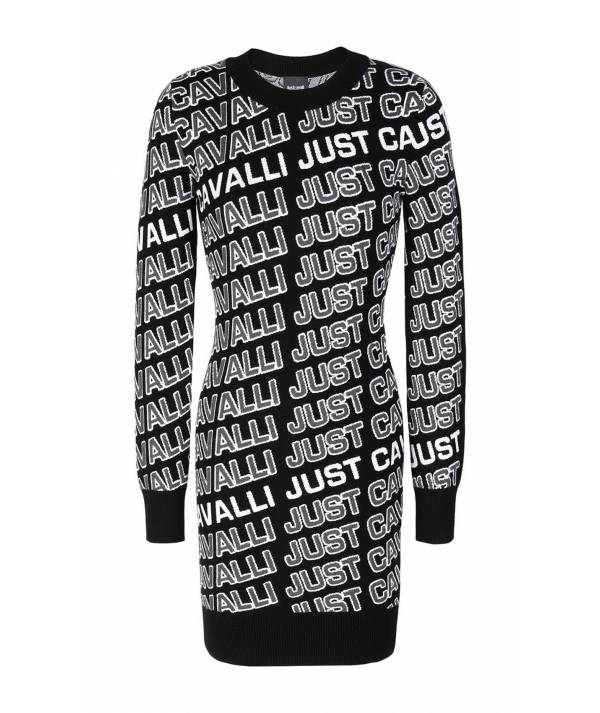 VESTIDO JUST CAVALLI MULTILOGO