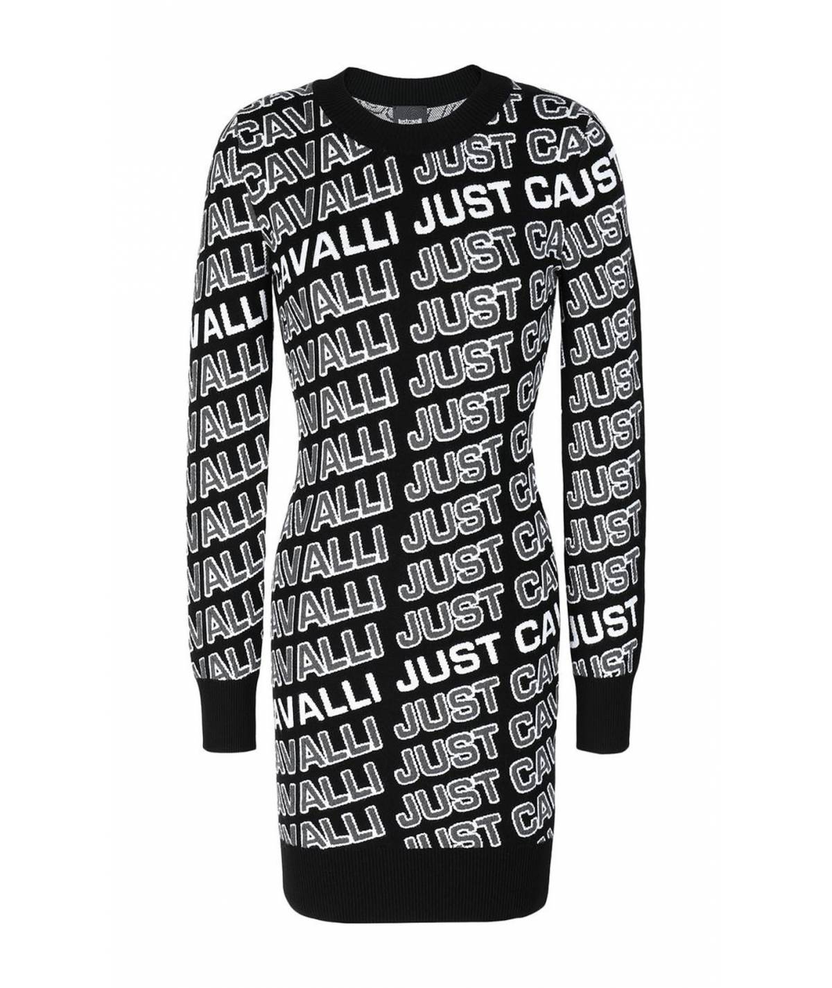 VESTIDO JUST CAVALLI MULTILOGO