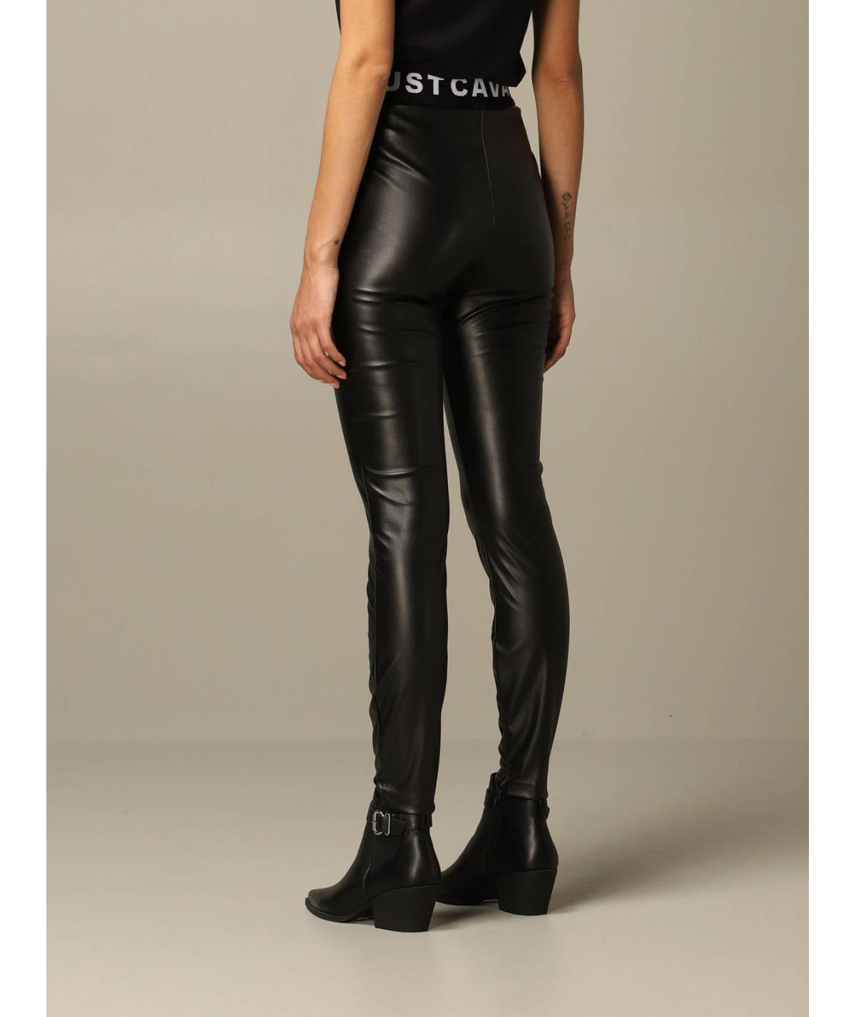 PANTALON JUST CAVALLI PIEL