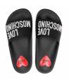 CHANCLAS MOSCHINO RUBBER