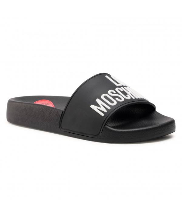 CHANCLAS MOSCHINO RUBBER