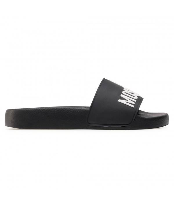 CHANCLAS MOSCHINO RUBBER