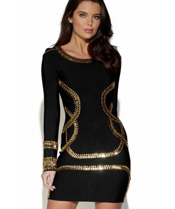 VESTIDO ELASTICO BEYONCE M/L