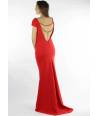 VESTIDO LARGO COLLAR PERLAS ES