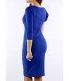 VESTIDO MIDI MANGA GLOBO MB