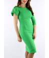 VESTIDO MIDI MANGA GLOBO MB
