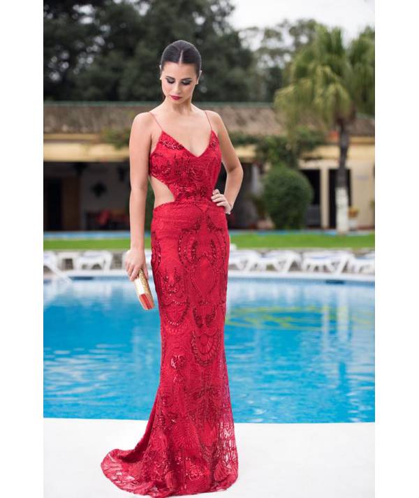 VESTIDO LARGO ELSA APERTURA LA
