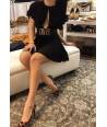 VESTIDO DENNY ROSE PLISADO