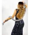 VESTIDO ELSA 19L LENTEJUELAS