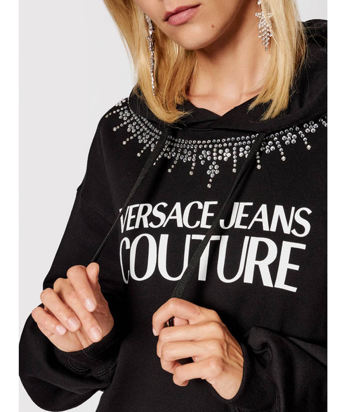 SUDADERA VERSACE COUTURE CRYSTAL