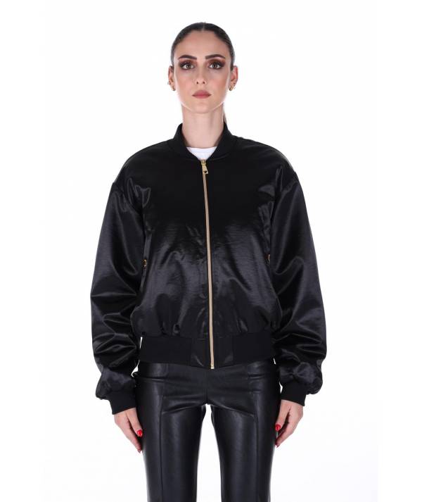BOMBER MOSCHINO FIRMA METAL