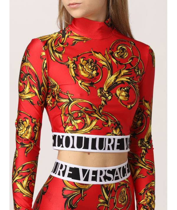 TOP VERSACE COUTURE PRINT GARLAND