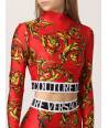 TOP VERSACE COUTURE PRINT GARLAND