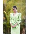 VESTIDO MB MIDI ANUDADO LATERAL
