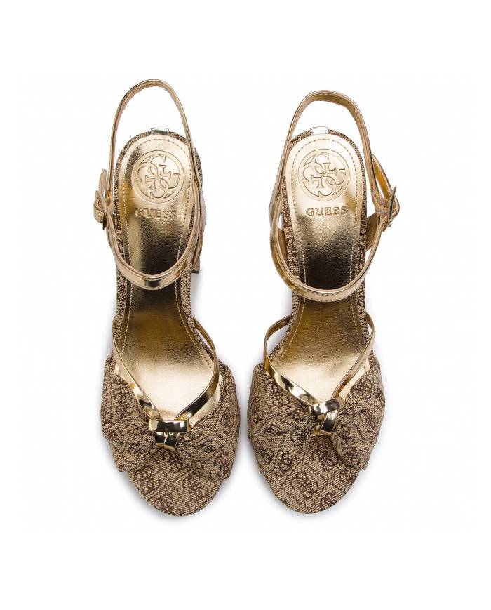 SANDALIA GUESS NUDO LOGO