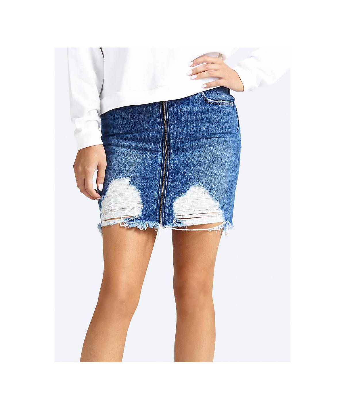 FALDA GUESS JEANS CREMALLERA 36
