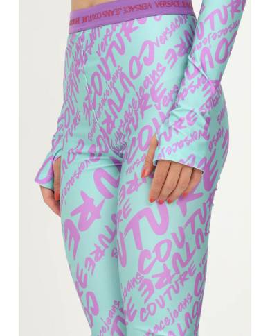 LEGGING VERSACE COUTURE LOGO BRUSH