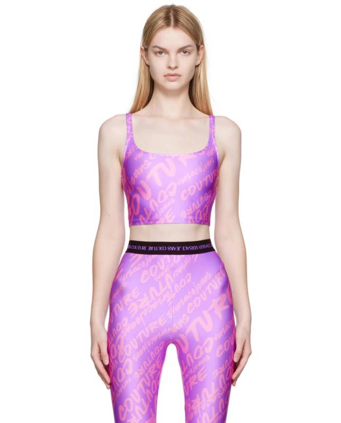 TOP VERSACE COUTURE LOGO IRIS