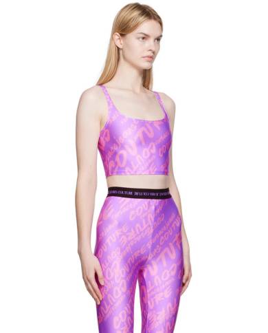 TOP VERSACE COUTURE LOGO IRIS