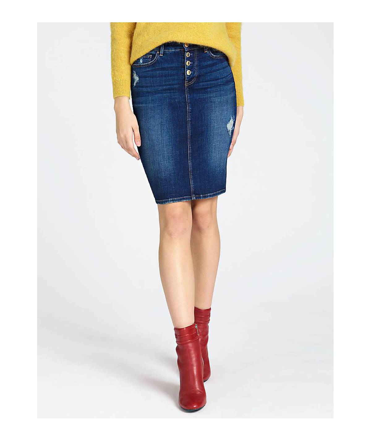 FALDA GUESS 1981 LONGUETTE
