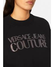 SUDADERA VERSACE COUTURE LOGO GLITTER