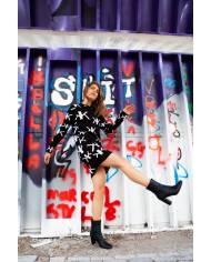 VESTIDO KENDALL+KYLIE MULTI LOGO