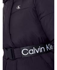 ABRIGO CALVIN KLEIN LOGO BELT