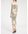 VESTIDO DENNY ROSE METAL CUADR