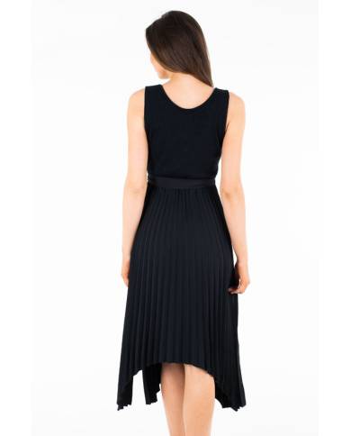 VESTIDO GUESS ERYNN PLISADO