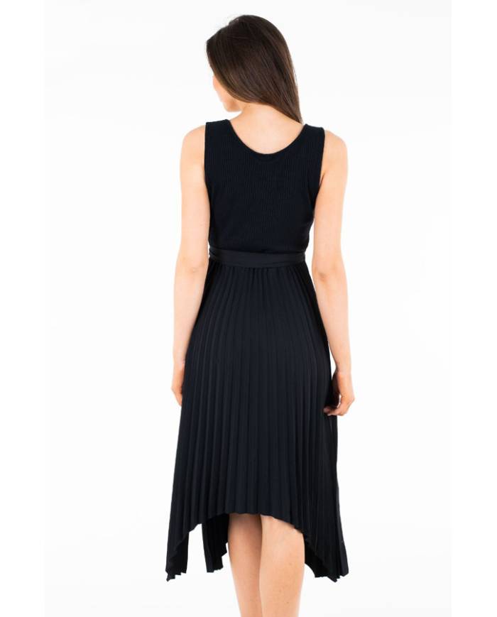 VESTIDO GUESS ERYNN PLISADO