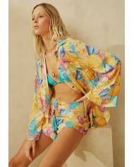 CAMISA+SHORT LANCA PERFUME AMARELO
