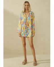 CAMISA+SHORT LANCA PERFUME AMARELO