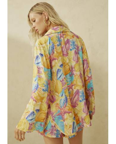 CAMISA+SHORT LANCA PERFUME AMARELO