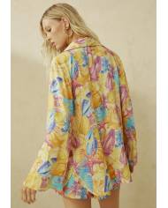 CAMISA+SHORT LANCA PERFUME AMARELO