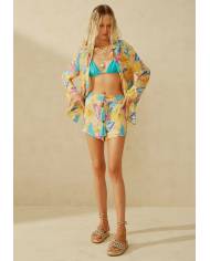 CAMISA+SHORT LANCA PERFUME AMARELO
