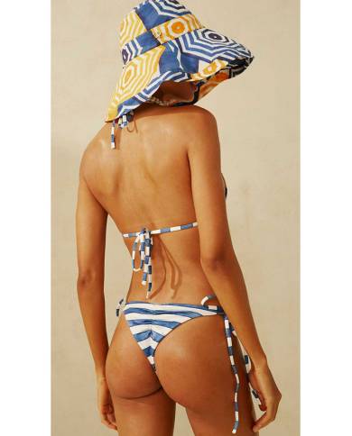 BIKINI LANCA PERFUME STRIPE BRUSH