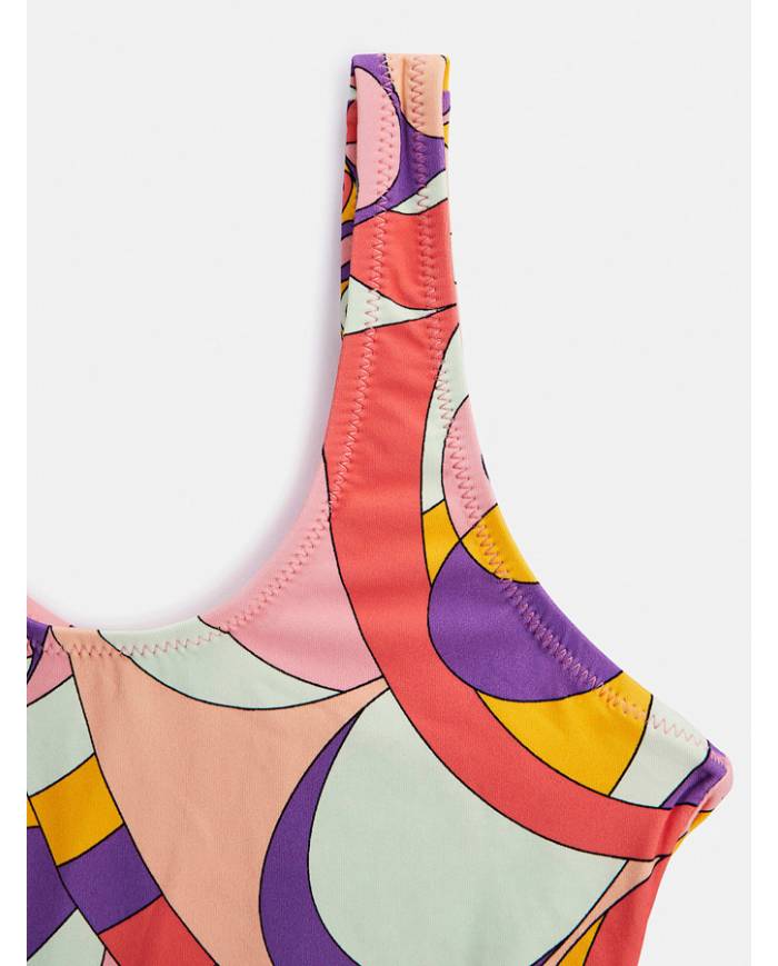 BAÑADOR GUESS KIDS ROSE CIRCLE