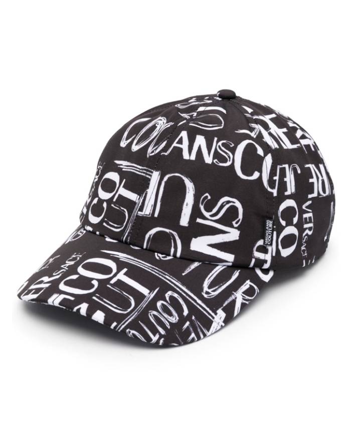 GORRA VERSACE COUTURE DOODLE LOGO NYLON