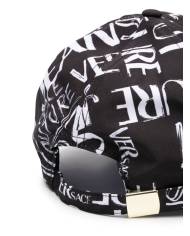 GORRA VERSACE COUTURE DOODLE LOGO NYLON