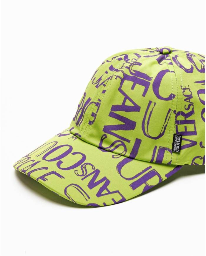 GORRA VERSACE COUTURE DOODLE LOGO NYLON
