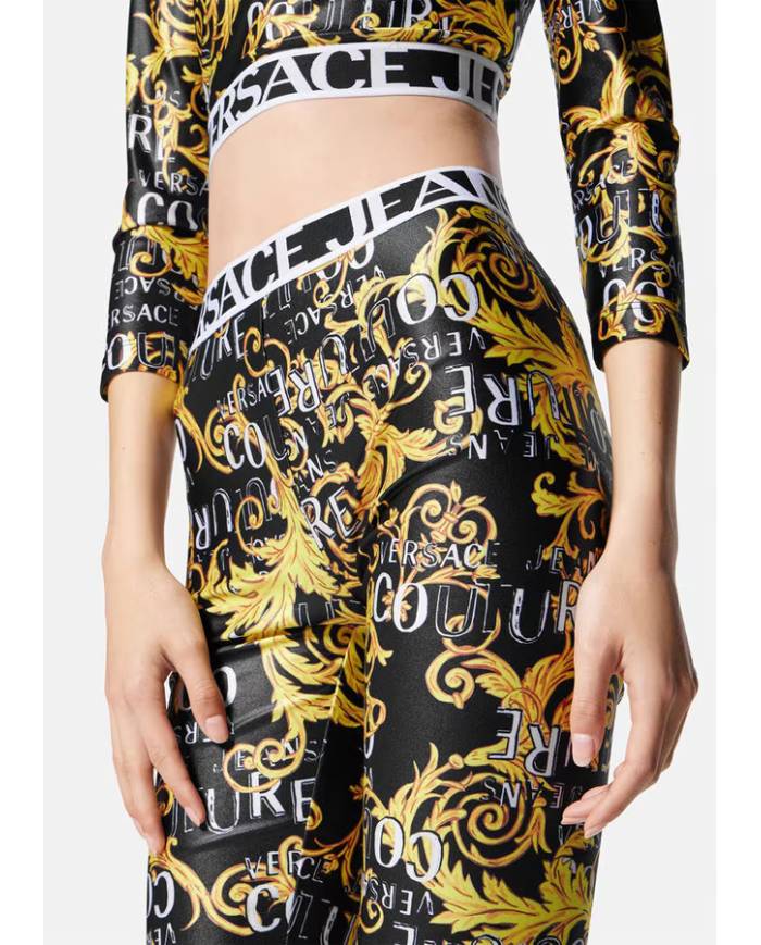 BIKER VERSACE COUTURE LYCRA PRINT