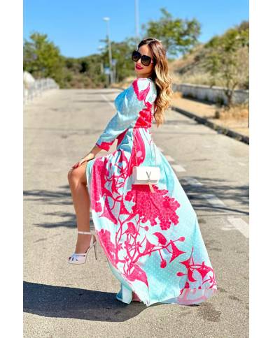 VESTIDO MB LARGO ESTAMPADO GAUDI