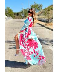 VESTIDO MB LARGO ESTAMPADO GAUDI